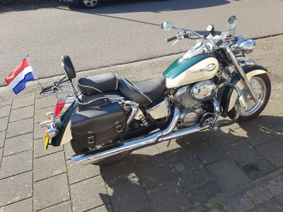 Mijn Honda Shadow VT750 ACE....