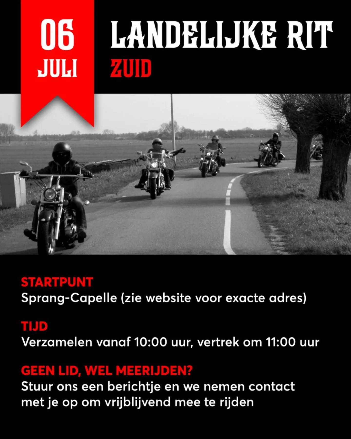 Kan je aankomend weekend niet naar de extra landelijke rit komen op het Shadow Jaarfeest? Dan heb je op zondag 6 juli een herkansing als regio zuid de 4e landelijke rit van dit jaar organiseert. Of misschien ben je wel bij allebei, nog mooier natuurlijk! Voor het exacte adres van het startpunt ga je naar shadowmc.nl/shadow-kalender (link in bio). Kan je meteen even kijken wat we nog meer op de planning hebben dit jaar 😎
Heb je een Honda VT of VTX en wil je ook een keer meerijden? Stuur ons gerust een berichtje!
#ShadowMotorclub #Motorrijden #Honda #HondaShadow #HondaVT #HondaVTX #HondaVT600 #HondaVT750 #HondaVT1100 #Chopper #Bobber #Cruiser #Toertocht #BikerLife #RideToLive #LiveToRide #LandelijkeRit #ShadowMC #VTwin