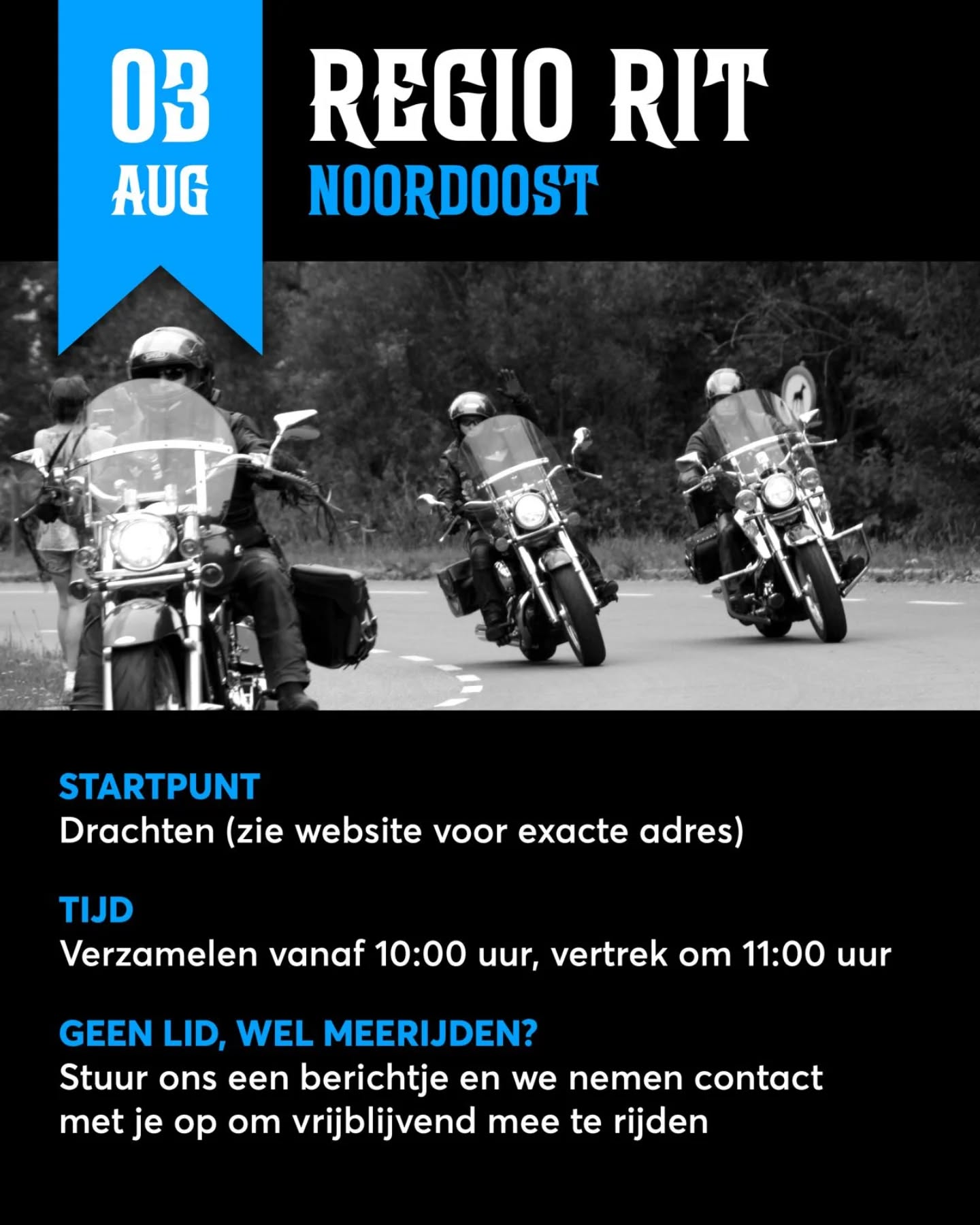 Op 3 augustus worden er weer twee ritten gereden. De eerste is van noordoost en beloofd weer een prachtige dit te worden door het landschap van Noord-Oost Nederland. We verzamelen weer om 10 uur voor een kop koffie en starten de rit om 11 uur. Kijk voor de exacte locatie van het startpunt op de Shadow Kalender (link in bio + even de rit zelf aanklikken).
Heb je een Honda VT of VTX en wil je ook een keer meerijden? Stuur ons gerust een berichtje!
#ShadowMotorclub #Motorrijden #Honda #HondaShadow #HondaVT #HondaVTX #HondaVT600 #HondaVT750 #HondaVT1100 #Chopper #Bobber #Cruiser #Toertocht #BikerLife #RideToLive #LiveToRide #RegioRit #Drenthe #Groningen #Friesland #NoordOost #ShadowMC #VTwin