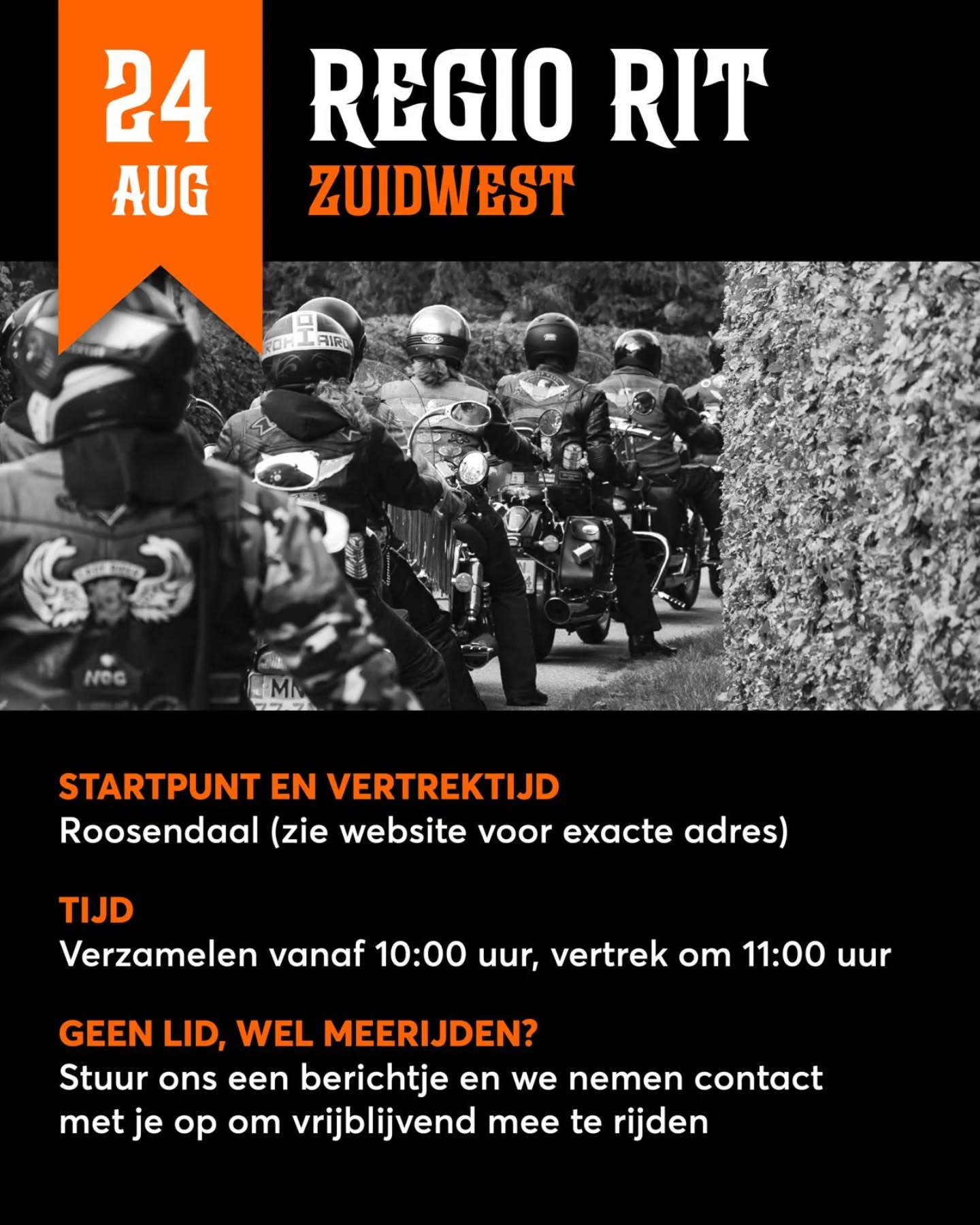 De derde rit op 24 augustus is die van regio zuidwest. De rit start bij de familie Braat die hun huis hebben opengesteld als startpunt. De start is het altijd gezellige West-Brabant waar vanuit weer een mooie rit wordt gereden. Haak vooral aan een laat je verrassen door de route die met veel liefde is uitgezet! Kijk voor de exacte locatie van het startpunt op de Shadow Kalender (link in bio + even de rit zelf aanklikken).
Heb je een Honda VT of VTX en wil je ook een keer meerijden? Stuur ons gerust een berichtje!
#ShadowMotorclub #Motorrijden #Honda #HondaShadow #HondaVT #HondaVTX #HondaVT600 #HondaVT750 #HondaVT1100 #Chopper #Bobber #Cruiser #Toertocht #BikerLife #RideToLive #LiveToRide #RegioRit #Brabant #ZuidHolland #WestBrabant #ShadowMC #VTwin
