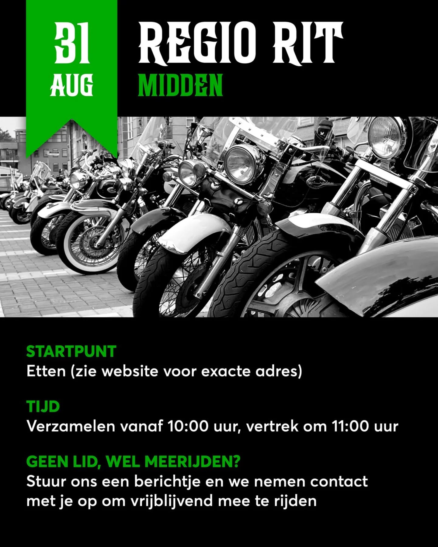 Aanstaande zondag, op 31 augustus, zijn er weer twee regio ritten. Regio midden wordt die dag meegenomen voor een prachtige rit door de achterhoek. De rit start in Etten, de lunch zal zijn in Woold en het eindpunt bevindt zich in Doetichem. Kijk voor de exacte locatie van het startpunt op de Shadow Kalender (link in bio + even de rit zelf aanklikken).
Heb je een Honda VT of VTX en wil je ook een keer meerijden? Stuur ons gerust een berichtje!
#ShadowMotorclub #Motorrijden #Honda #HondaShadow #HondaVT #HondaVTX #HondaVT600 #HondaVT750 #HondaVT1100 #Chopper #Bobber #Cruiser #Toertocht #BikerLife #RideToLive #LiveToRide #RegioRit #MiddenNederland #OostNederland #Achterhoek #ShadowMC #VTwin