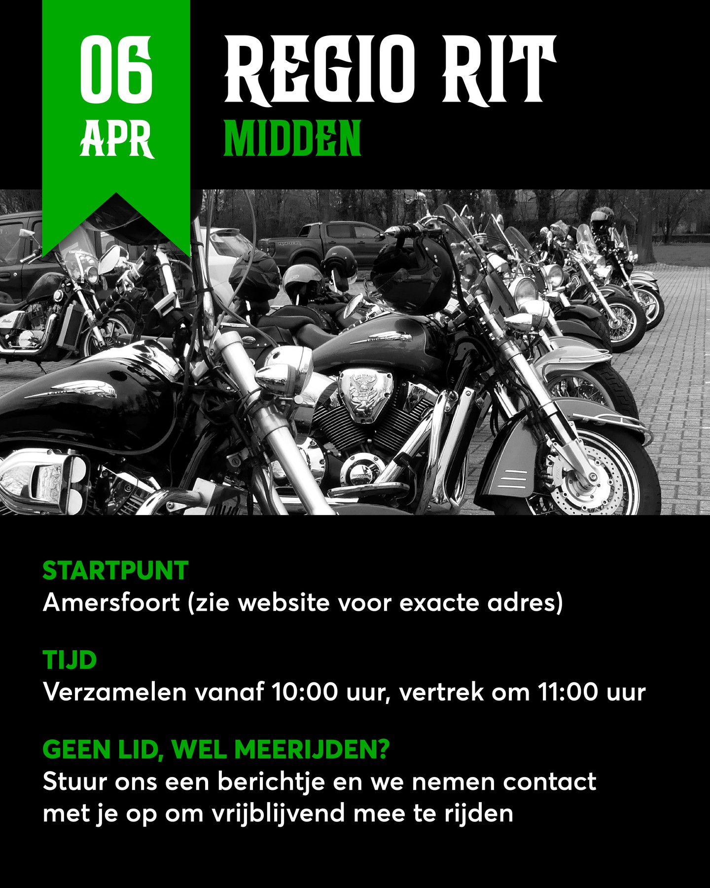 Ben je na zondag wel he-le-maal klaar met het zoeken van eieren? Rij dan vooral gezellig mee met de speciale Paasrit van regio Midden. Er staat een mooie regio rit door de provincie Utrecht op het programma, uiteraard weer met een lunch halverwege. Dus zoek je nog een excuus om onder de zoveelste familiebrunch uit te komen? Of heb je sowieso zin om een mooie rit te maken? Dan zien we je graag verschijnen bij het startpunt!

Kijk voor de exacte locatie van het startpunt op de Shadow Kalender (link in bio + even de rit zelf aanklikken).

Heb je een Honda VT of VTX ben je (nog) geen lid en wil je ook een keer meerijden? Stuur ons gerust een berichtje! 

#ShadowMotorclub #HondaShadow #HondaVT #HondaVTX #VTwin