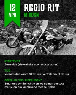 De tweede rit is van regio Midden. Deze speciale tulpenrit is vervroegd ivm de bloei van  de tulpenvelden. Deze mooie voorjaarsrit voert je dwars door de prachtige bloemenvelden en dat wil je natuurlijk niet missen! Disclaimer; er kunnen onderweg ook mogelijk andere bloemensoorten gespot worden...

Kijk voor de exacte locatie van het startpunt op de Shadow Kalender (link in bio + even de rit zelf aanklikken).

Heb je een Honda VT of VTX ben je (nog) geen lid en wil je ook een keer meerijden? Stuur ons gerust een berichtje! 

#ShadowMotorclub #HondaShadow #HondaVT #HondaVTX #VTwin