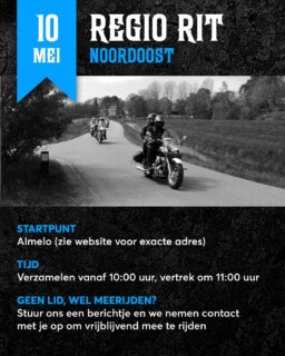 De tweede rit is van regio Noordoost. Die gaan komende zondag een mooie ronde rijden door het oosten van Nederland. Hou je van de mooie landelijke weggetjes en de uitgestrekte velden die Oost-Nederland te bieden heeft? Dan mag je deze rit zeker niet missen!
Kijk voor de exacte locatie van het startpunt op de Shadow Kalender (link in bio + even de rit zelf aanklikken).
Heb je een Honda VT of VTX ben je (nog) geen lid en wil je ook een keer meerijden? Stuur ons gerust een berichtje!
#ShadowMotorclub #HondaShadow #HondaVT #HondaVTX #MotorrijdenOverijssel