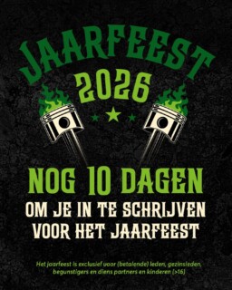 Gewoon even een reminder dat je belangrijke zaken niet tot het laatst moet uitstellen. Zoals je inschrijven voor het Shadow Jaarfeest 2026 Dus GO GO GO!
#ShadowMotorclub #HondaShadow #RideToParty #BikerEvent #ShadowJaarfeest
