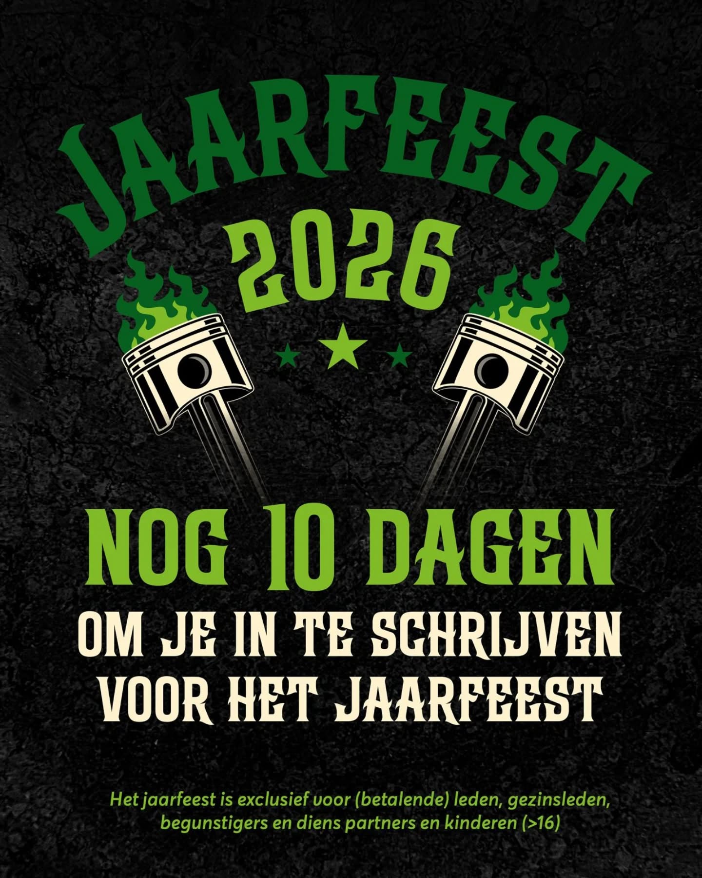 Gewoon even een reminder dat je belangrijke zaken niet tot het laatst moet uitstellen. Zoals je inschrijven voor het Shadow Jaarfeest 2026 Dus GO GO GO!
#ShadowMotorclub #HondaShadow #RideToParty #BikerEvent #ShadowJaarfeest