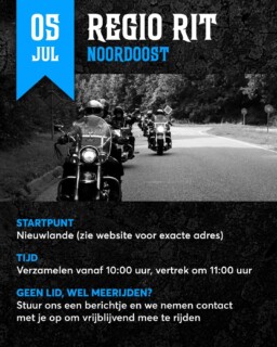 Ook bij regio Noordoost staat er weer een mooie rit op de planning aanstaande zondag. Deze zal door het mooie landschap van Drenthe gaan. Dus woon je in de buurt of woon je niet in de buurt maar wil je graag een keer een rit in een andere omgeving rijden? Sluit dan vooral aan bij deze rit van Noordoost.

Kijk voor de exacte locatie van het startpunt op de Shadow Kalender (link in bio + even de rit zelf aanklikken)

Heb je een Honda VT of VTX ben je (nog) geen lid en wil je ook een keer meerijden? Stuur ons gerust een berichtje! 

#ShadowMotorclub #HondaShadow #HondaVT #HondaVTX #MotorrijdenDrenthe