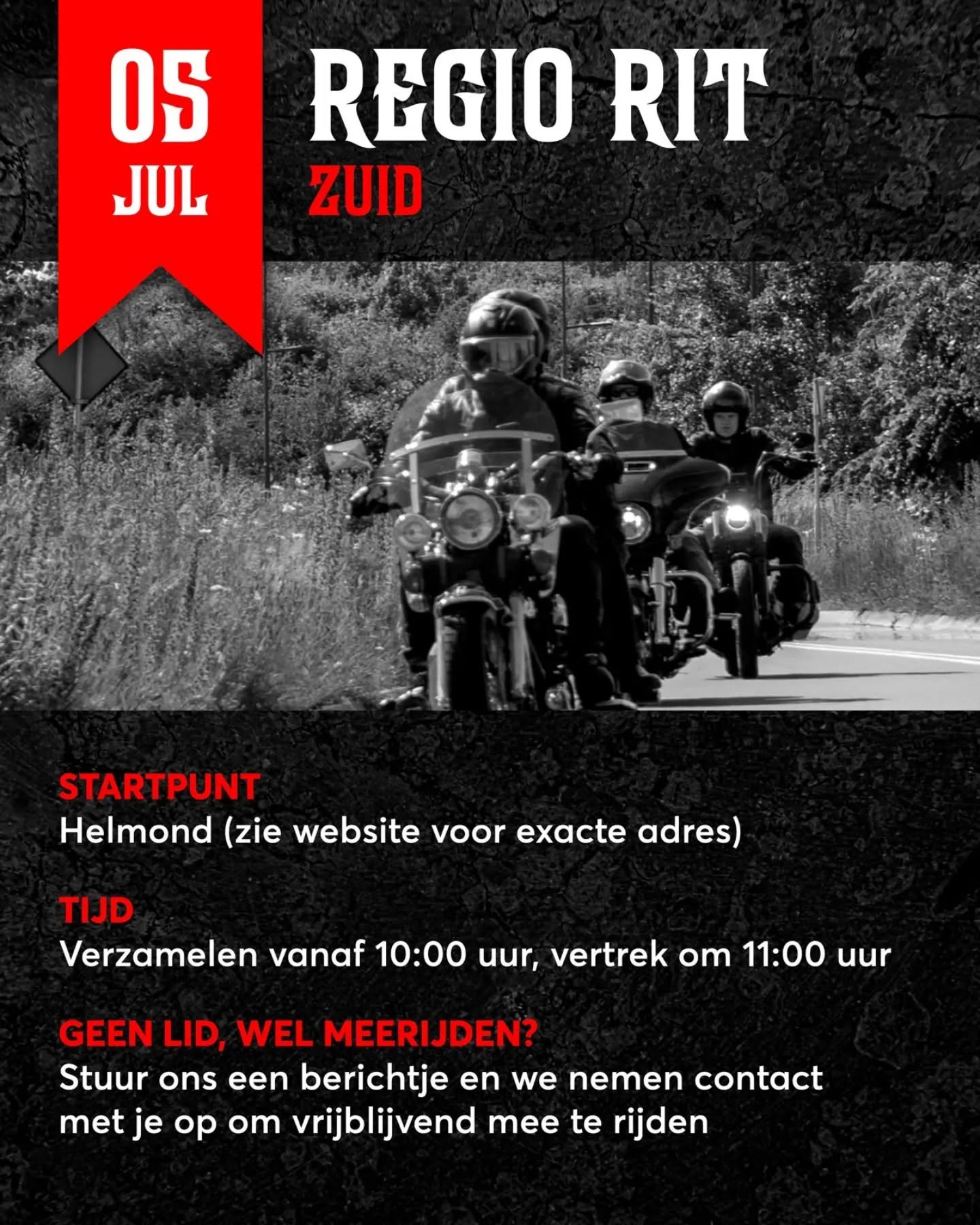 Dit weekend staan er weer weer drie (!!!) regieritten op de planning. De eerste is in regio Zuid en start in Helmond. Uiteraard eerst weer met een bakkie koffie en even bijpraten voordat we de motoren op springen. De weersvooruitzichten zijn goed  dus er is natuurlijk geen enkele reden om niet mee te rijden!

Kijk voor de exacte locatie van het startpunt op de Shadow Kalender (link in bio + even de rit zelf aanklikken)

Heb je een Honda VT of VTX ben je (nog) geen lid en wil je ook een keer meerijden? Stuur ons gerust een berichtje! 

#ShadowMotorclub #HondaShadow #HondaVT #HondaVTX #MotorrijdenBrabant